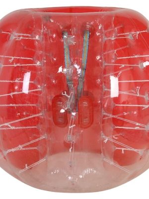 Bumperball 150 cm rauður/glær