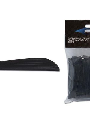 Auka örvaoddar fyrir bardagabogfimi, svartir