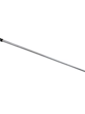 Minigolfkylfa 95 cm, svört með gúmmíhaus