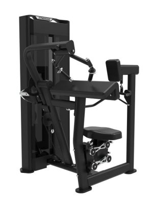 Þríhöfðavöðvaframlenging í sitjandi stöðu - hlaðin með pinna