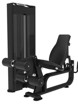 Tvöföld fótaframlenging/leggbeygja á maganum - hlaðin með pinna