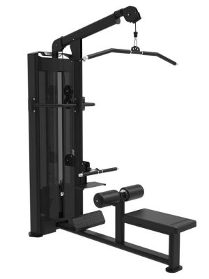 Tvöföld Lat Pull Down/Low Row - Keðjuhlaðin