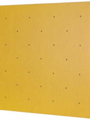 Klifureining Eco 120 x 120 cm, gul Til notkunar innandyra