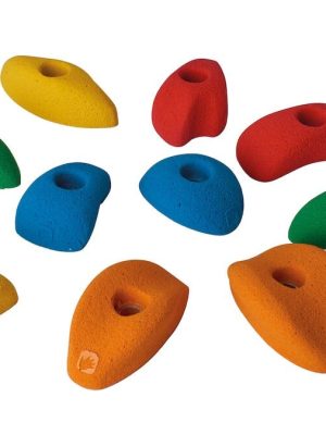 Klifurgrip „Gripit“ Sett með 10 hlutum (Til festingar í klifureiningum)