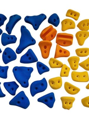 Klifurgrip "Ergohold 46" Sett með 46 hlutum.