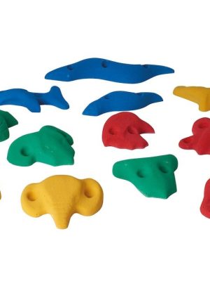 Klifurgripir "Kids Nature" Sett með 12 hlutum.