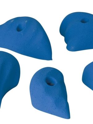 Klifurgrip „Deep Incut L“ Blár 5 stk. sett (Til festingar í klifureiningar)