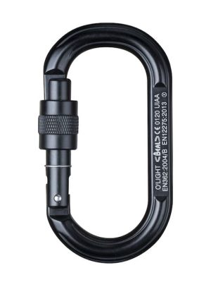 Karabínukarabín til klifurs Öryggiskarabínukarabín með skrúfulokun