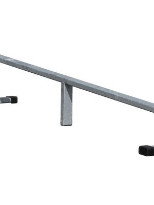 Slípunarlisti hallandi 200 cm úr heitgalvaniseruðu stáli