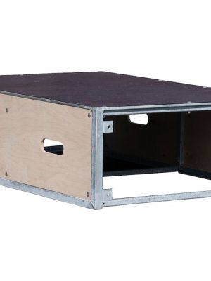 Hjólabrettakassi L: 119,5 x B: 82,5 x H: 31 cm