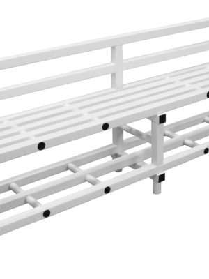 Bekkur með bakstoð B: 150 x D: 40 x H: 77 cm