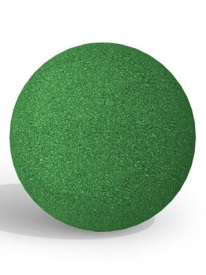 Gúmmíkúla Ø: 50 cm, græn með jarðfestingum