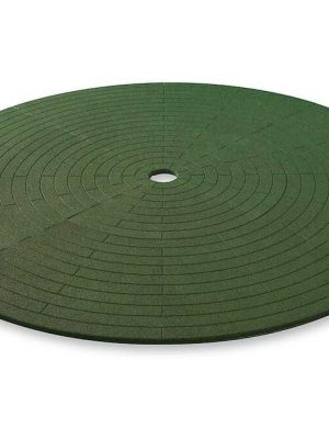 Vasafótur Ø: 380 cm, grænn. Þykkt 35 mm. Fallhæð: 100 cm.