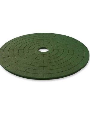 Öryggismotta Ø: 180 cm, græn. Þykkt 35 mm. Fallhæð: 100 cm.