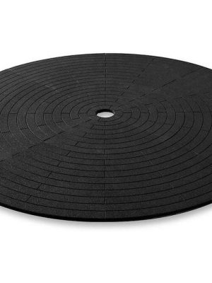 Sveiflufætur Ø: 380 cm, antrasít. Þykkt 35 mm. Fallhæð: 100 cm.