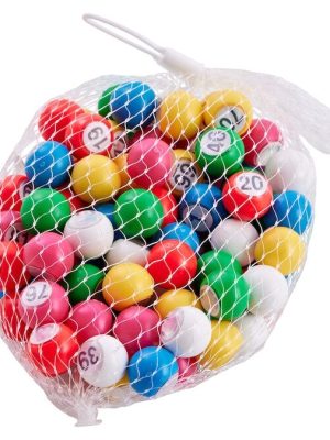 Bingó/lottókúlur 1-90 Ø 18 mm