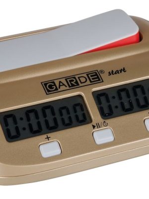 Skákklukka með stafrænum skjá