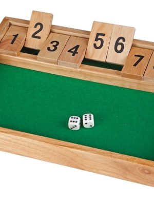 Klappleikur Lokaðu kassanum, þar á meðal tveir teningar