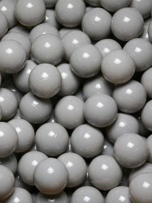 Kúlur fyrir kúlugryfjuna 70 mm, gráar 500 stk. í poka