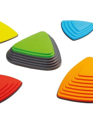 Gonge hoppukastari jafnvægissteinar, 5 stk. Krefjandi jafnvægissteinar frá Gonge