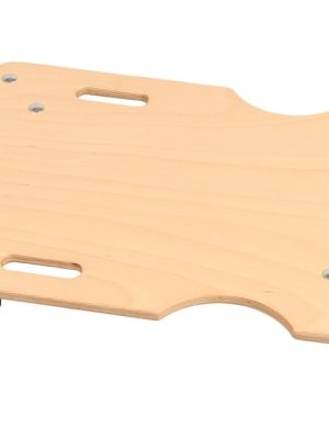 Hjólabretti 51 x 35 cm með gúmmíhjólum