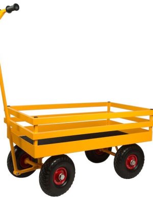 Dráttarbíll frá Mooncar með loftdekkjum.