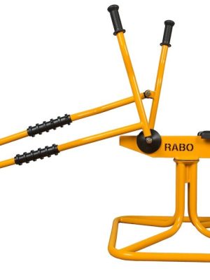 Gröfubíll á tungli fótgangandi