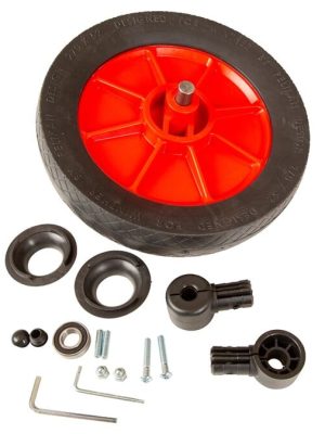 Afturhjól fyrir tveggja hjóla 270 x 55 mm