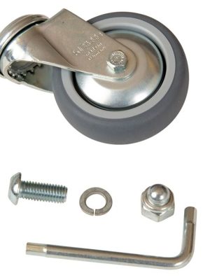 Afturhjól fyrir sveifluvagn