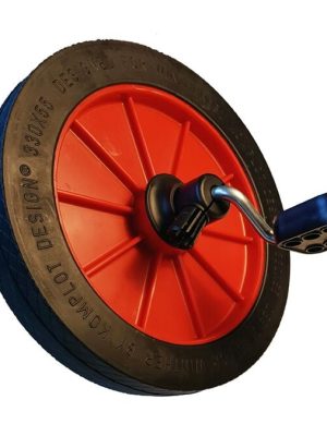 Framhjól úr plasti, Maxi/Easy, 330 x 55 mm