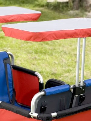 Sólhlíf fyrir barnarútu