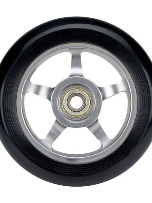 Hjól fyrir Trick-hlaupahjól, þar á meðal kúlulegur. 100 mm PU-hjól með álfelgum.