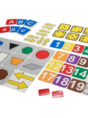 Leikur og nám á gólfinu Lux Með spennandi innblástursbæklingi