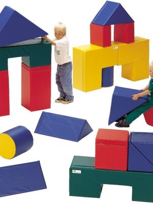 Riddarakastali, froðueiningasett (19 hlutar) Samtals 19 froðueiningar