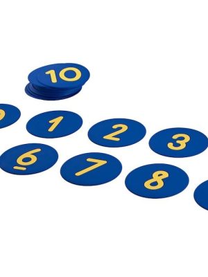 Merkistykki með tölunum 0-30