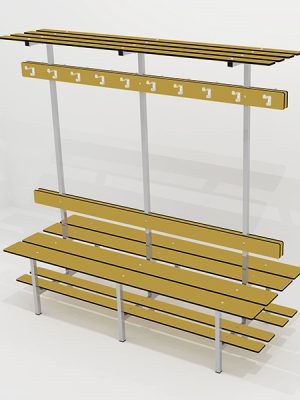 Tvöfaldur bekkur 5 virkni