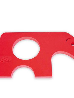 Nashyrningur leikur sér í lögun