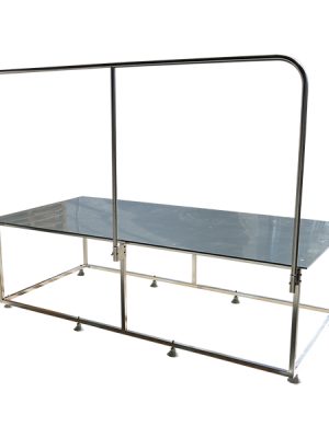 Verndandi svalir fyrir ryðfríu stáli pall Eco