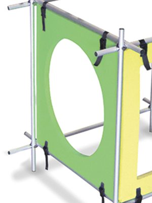 Hringlaga PVC inngangur