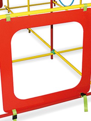 Ferkantaður inngangur úr PVC