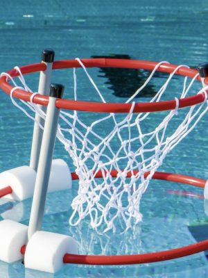 Körfuboltakarfa fljótandi